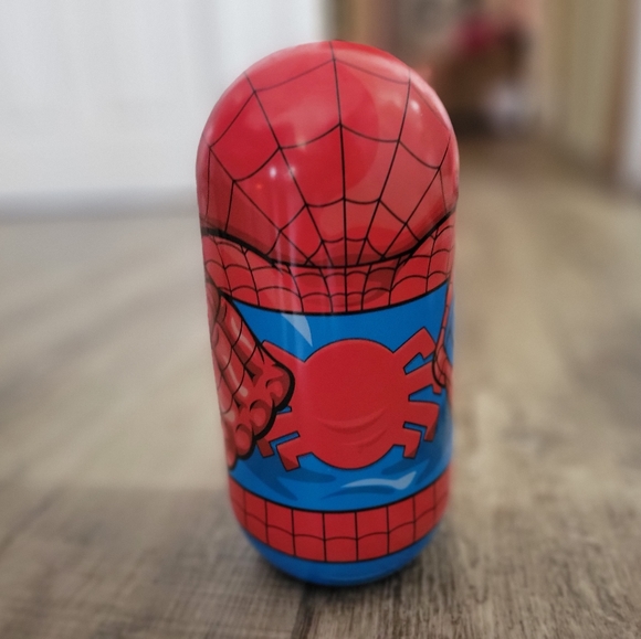 Spiderman Mighty Beanz Collectable Case With One Bean Collection - Picture 4 of 6